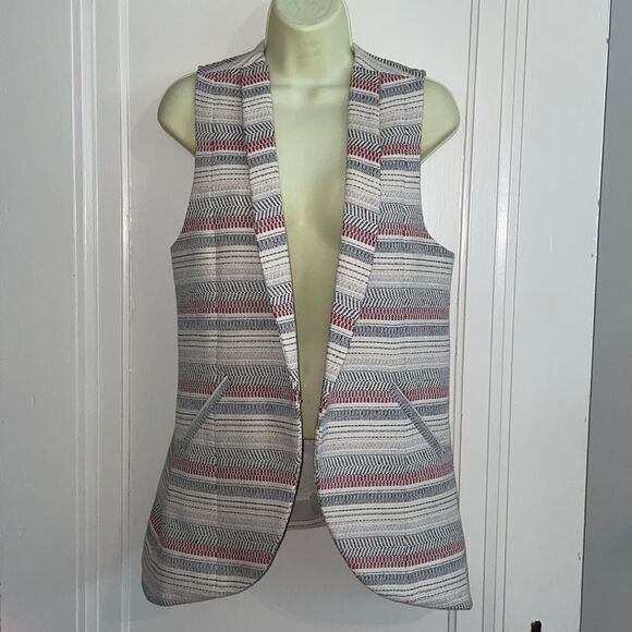 BCBGeneration striped thick knit vest - Picture 1 of 7